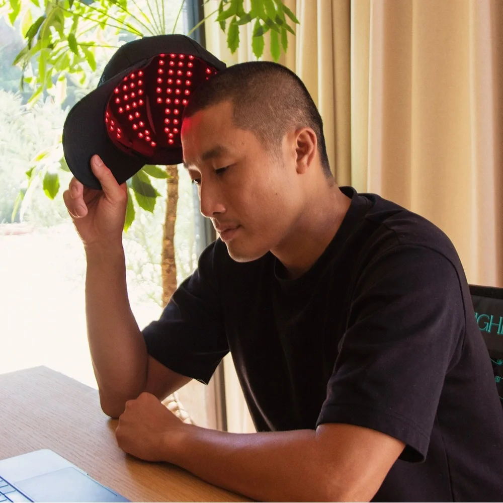 Higherdose Red Light Hat - Black (Like New w/ Box) - Picture 3 of 9